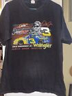 Vintage Dale Jr And Dale Earnhardt NASCAR Wrangler Shirt Large