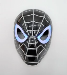 Venom Mask / Black Spiderman Mask with LED (Batteries included) - Picture 1 of 6