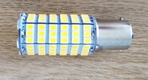 12v 12 VOLT LED corn BA15S WW motorhome  camper van caravan 3.12w 138 chip SMD - Picture 1 of 3