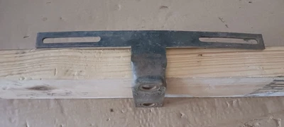 1922-1927 Model T Ford Front License Plate Mount Steel Bracket, Vintage - Image 1 of 4