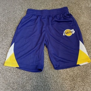Los Angeles Lakers NBA Athletic Shorts Boys Size Large - Picture 1 of 3