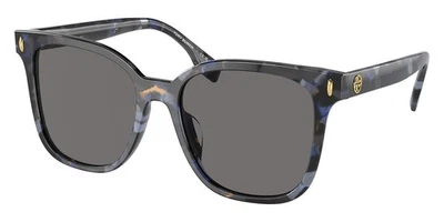 Gafas de sol Tory Burch para mujer TY7203U 195787 53 mm azul tortuga - lentes grises - NUEVAS Foto 1 de 4