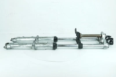 86 Harley Sportster 883 Evolute OEM Juego de triple árbol delantero LH RH Horquilla Pata Deslizadores Foto 1 de 4