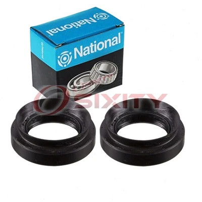2 pc National Rear Axle Differential Seals for 2002-2006 Infiniti Q45 im - Image 1 of 4
