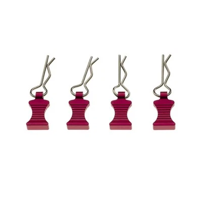 4Pcs Rc Car Body Shell Clip Pin For RC 1:10 1:8 TRX4 SCX10 Tracked Vehicles - Image 1 of 4