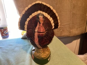 Vintage Wild Turkey Bourbon Decanter “ Empty “ For Decorating “ - Picture 1 of 5