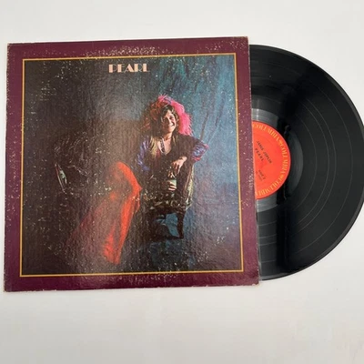 Janis Joplin – Pearl LP Columbia KC 30322 1971 US Press Red Label Vinyl VG - Image 1 of 4