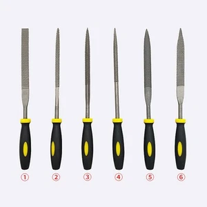 Files Set Wood Rasp Carving Hand Tool Easy Grip Filing For Metal Glass Stone - Picture 1 of 18