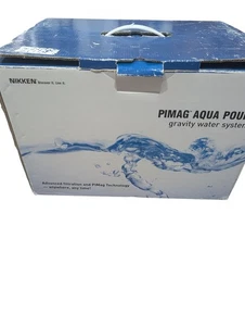 Nikken PiMag Aqua Pour filtro acqua alcalino sistema a gravità 1360 NUOVO SIGILLATO - Foto 1 di 9