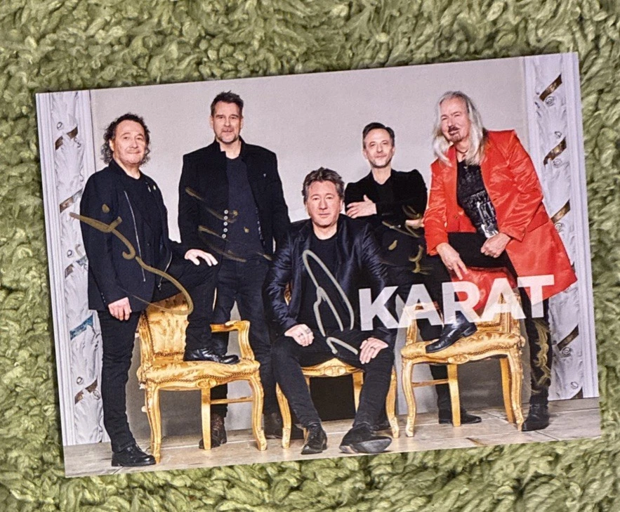 Autogrammkarte Karat 2025 handsigniert Hohe Himmel - Bild 1 von 1
