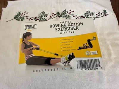 Everlast Pilates Rowing Action Exerciser NEW No DVD - Image 1 of 3