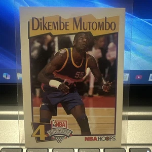 1991-92 NBA Hoops Dikembe Mutombo RC - Bild 1 von 4