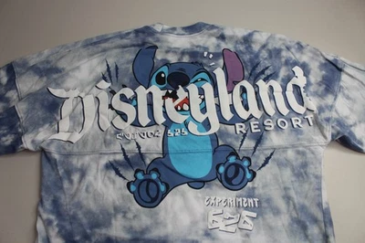 Camiseta deportiva adulto pequeña S Lilo Stitch Disneyland Disney Spirit Experiment 626 azul Foto 1 de 4