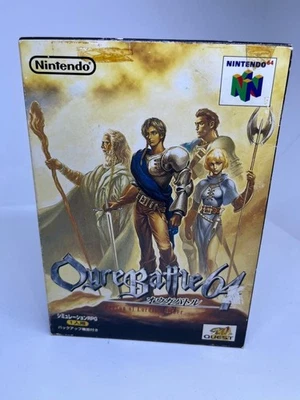 Ogre Battle 64 Person of Lordly Caliber N64 Japan Version New Sealed Nintendo - Image 1 of 4