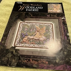 WOODLAND FAERIE cross stitch chart TERESA WENTZLER OOP - Picture 1 of 6