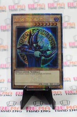 Dark Magician (9th Art) (Quarter Century Secret Rare) RA04-EN106 Quarter Century - Image 1 of 3