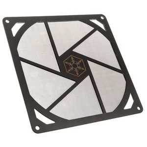 5x Silverstone SST-FF181B 180mm Lüfterfilter - Photo 1/3