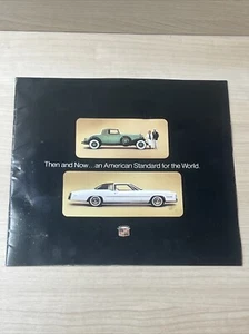 Cadillac 1975 folleto de venta de autos originales de 12 páginas - cupé Deville Fleetwood - Imagen 1 de 8
