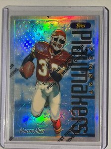1996 Topps Finest - Refractor #305 Marcus Allen