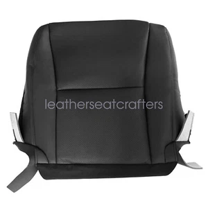 PASSENGER Side Leather Bottom Seat Cover Black For 2010-2015 Lexus Rx350 Rx450h - Picture 1 of 9