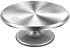 12 Inch Aluminum Alloy Revolving Cake Stand, Cake Turntable for Decorating 