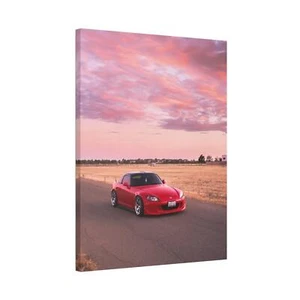 Honda S2000 High Resolution Museum Quality Vertical Canvas Print #016 - Picture 1 of 10