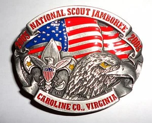 National Scout Jamboree 2005 color esmalte hebilla de cinturón - Imagen 1 de 1