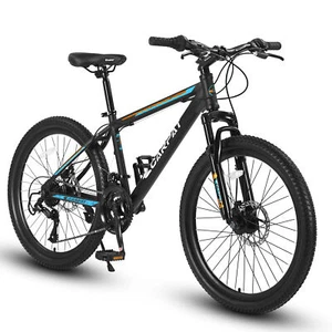 26" mountain bike with mechanical disc brakes and high carbon steel frame - Picture 1 of 7