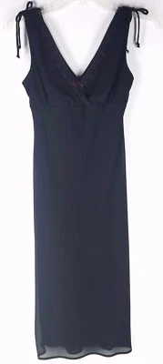 RUBY ROX  Formal Sleeveless V-Neck Long Black Prom Party Dress Juniors (Medium) - Image 1 of 4