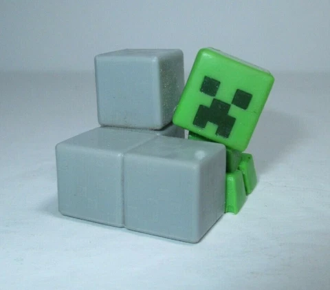 Minecraft Mini-Figures Obsidian Series 4 1" Sneaky Creeper Figure Mojang Cover