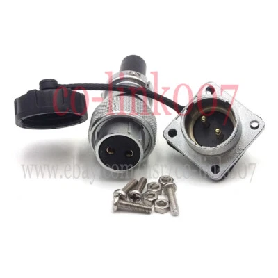 WEIPU WS20 Series 2pin Connector,awg 12Industrial Electrical Wire Connector Plug - Image 1 of 4