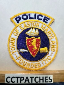TOWN OF EASTON, MARYLAND POLICE SCHULTERAUFNÄHER MD - Bild 1 von 2