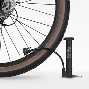 Bomba de bicicleta portátil inflador de neumáticos de bicicleta bomba manual válvulas Schrader Presta NUEVO - Imagen 1 de 10