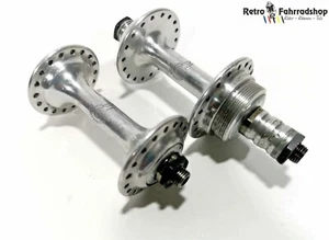 Campagnolo 1251 Nuovo Gran Sport Tipo small flange Rennrad Nabenset 1,370"x24TPI - Picture 1 of 11
