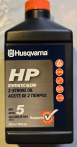 Husqvarna 12,8 OZ Aceite de ciclo HP Synthetic Blend 2 tiempos 12,8 oz - Imagen 1 de 5