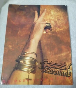 Very Rare Vintage Ozzy Osbourne No More Tours tour book - 1992 - Picture 1 of 11