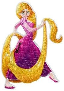 DISNEY PRINCESS Rapunzel - Aufnäher Aufbügler Iron-On Patch Applikation #9624 - Bild 1 von 1