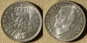Romania : 1914 50 Bani Gem BU #41 IR2794 - Picture 1 of 1
