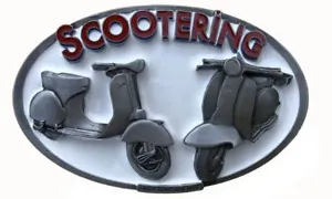 Vespa & Lambretta Scooter Officially Licensed belt buckle DDMR 2014 - Picture 1 of 1