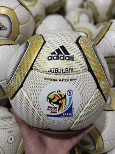 ADIDAS JABULANI FIFA WORLD CUP 2010 SOUTH AFRICA OFFICIAL SOCCER MATCH BALL GOLD - Picture 1 of 5