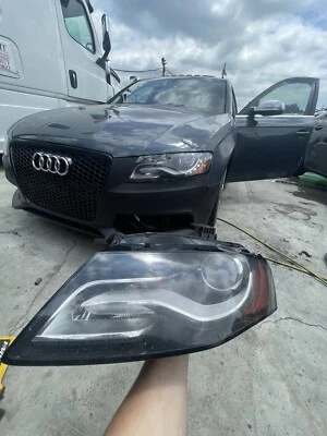2009-2011 Audi A4 B8 [HID Non-AFS] LED DRL Projector Headlight Left Driver Side - Изображение 1 из 4
