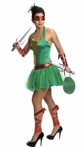 Costume donna adulto Rubie's Teenage Mutant Ninja Turtles Raffaello - Medium - Foto 1 di 2