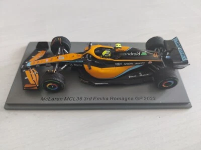 F1 McLaren MCL36, Norris, 3rd Emilia Romagna GP 2022, Spark, 1:43 - Image 1 of 3