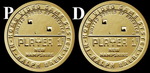 2021 P & D American Innovation New Hampshire Dollar.BU 2 Coin full Set US Mint! Cover