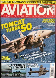 AVIATION NEWS JAN 2021 GRUMMAN F-14 TOMCAT VF USN BA 747 FRANK WHITTLE A220 - Picture 1 of 4