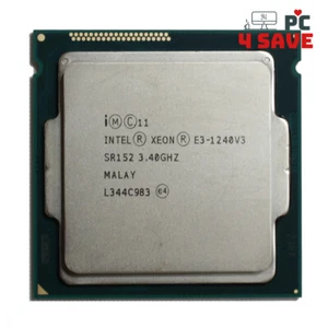 Intel Xeon E3-1240 V3 SR152 3.4GHz 8MB 4C LGA1150 Workstation CPU Processor 80W - Picture 1 of 2