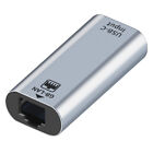 USB C Ethernet Adapter USB Typ C Gniazdo do RJ45 10/100/1000Mbps Adapter sieciowy