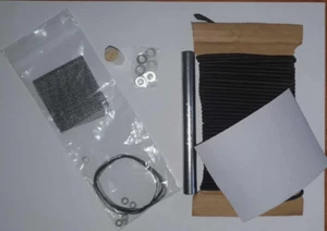 The LUXE Shock Cord Reparaturset defekt Camping Zeltstangen Draht Schlagschnur Unterlegscheiben - Bild 1 von 11