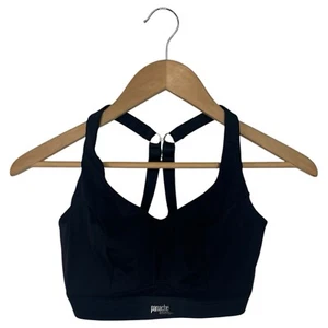 Panache Sports Bra Womens 30 High Impact Underwire Adjustable Straps Yoga Black - Picture 1 of 13