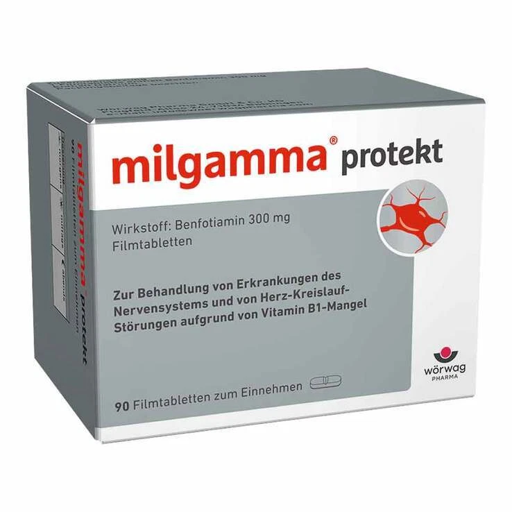 milgamma protekt Vitamin B1 Tabletten · 90 St · PZN 01529731